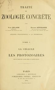 Cover of: Traite de zoologie concrète