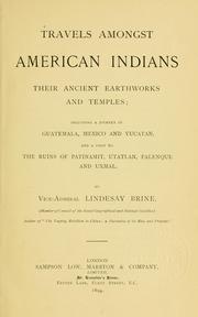 Cover of: Travels amongst American Indians