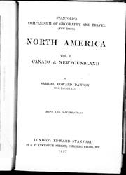 Cover of: North America ; Canada and Newfoundland