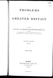 Cover of: Problems of Greater Britain