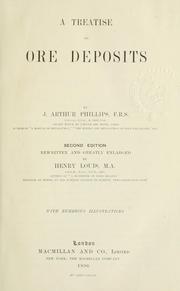 Cover of: treatise on ore deposits.
