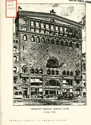 Cover of: 90 tremont street: materials for Boston redevelopment authority board hearing, March 29, 1990.