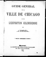 Guide général de la ville de Chicago et de l'Exposition colombienne de 1893