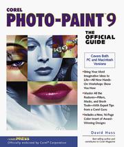 Cover of: Corel PHOTO-PAINT 9 by David Huss