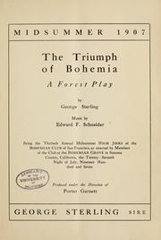 Cover of: triumph of Bohemia