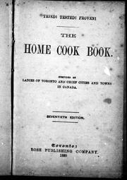 Cover of: Cooking - Canadian and other
