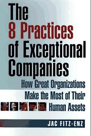 Cover of: The 8 practices of exceptional companies by Jac Fitz-enz