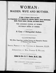 Cover of: Woman : maiden, wife and mother
