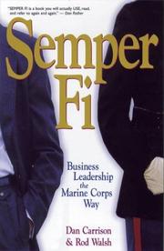 Cover of: Semper Fi by Dan Carrison, Rod Walsh