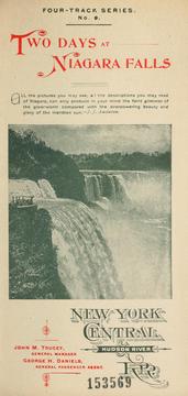 Cover of: Two days at Niagara Falls. --
