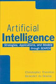 Artificial intelligence by Christopher James Thornton, Chris Thornton, Benedict du Boulay