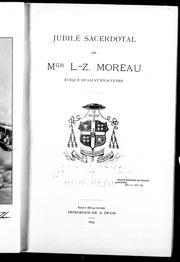 Jubilé sacerdotal de Mgr. L.-Z. Moreau, évêque de Saint Hyacinthe