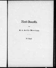 Cover of: Nord-Amerika by Ernst von Hesse-Wartegg