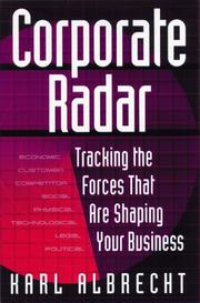 Cover of: Corporate Radar: Tracking the Forces that Are Shaping Your Business