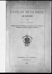 Cover of: Cavelier de La Salle de Rouen