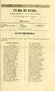 Cover of: Un día de baños: comedia original, en tres actos y en verso