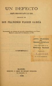 Un defecto by Francisco Flores García