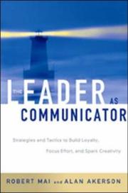 The leader as communicator