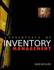 Cover of: Essentials of Inventory Management by Max Muller