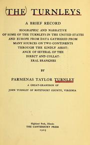 Cover of: The Turnleys by Parmenas Taylor Turnley