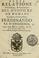 Cover of: Nuoua relatione dell'elettione & coronatione del nuouo re de' Romani, in persona del serenissimo Ferdinando re d'Vngheria