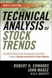 Cover of: Technical Analysis of Stock Trends