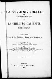 Cover of: La belle-nivernaise; and; Le chien du capitaine by Alphonse Daudet