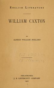 Cover of: English literature. by Alfred William Pollard