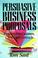 Cover of: Persuasive business proposals