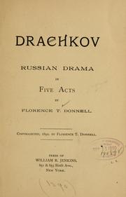 Cover of: Drachkov ...