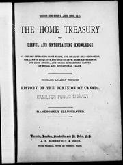 The Home treasury of useful and entertaining knowledge on the art of making home happy, and an aid in self-education