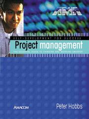 Cover of: Project Management: The Essential Guide to Thinking and Working Smarter (Self-Development for Success)