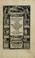 Cover of: [Duodekàs] emblematum sacrorum quorum consideratio accurata ad fidei exercitium et excitandam pietatem plurimum facere potest