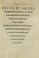 Cover of: Feste et archi triumphali che furono fatti in la intrata de lo inuittissimo cesare Carolo. V. re di romani imperatore sempre augusto, et della serenissima & potentissima signora Isabella imperatrice Sua mogliere in la nobilissima & fidelissima citta di Siuiglia