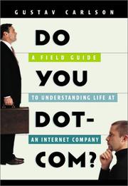 Cover of: Do You Dot-Com?  by Gustav Carlson