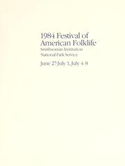 1984 Festival of American Folklife (1984 edition)