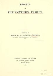 Cover of: Records of the Smythies family.