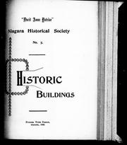 Cover of: The centennial: an old Canadian fort / by J.C. Garrett.  Locust Grove, residence of Mrs. J.W. Ball / by C.A.F. Ball.  Two frontier churches: Fort Mississagua, Navy Hall, jail and court house, French count' s house / by Janet Carnochan