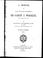 Cover of: A memoir of lieutenant-general Sir Garnet J. Wolseley, K.C.B., G.C. M. G., D.C.L., LL.D.