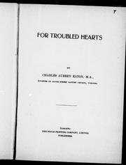 Cover of: For troubled hearts