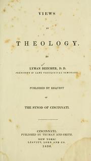 Cover of: Views in theology.