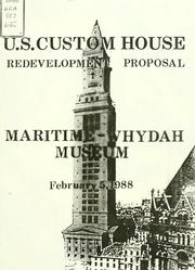 U.S. Custom house redevelopment proposal: maritime-whydah museum by Benjamin Thompson and Associates, Inc.