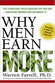 Cover of: Why Men Earn More | Warren Farrell