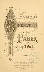Cover of: Hymns selected from Faber | Frederick William Faber