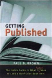 Cover of: Publishing confidential: the insider's guide to what it really takes to land a nonfiction book deal