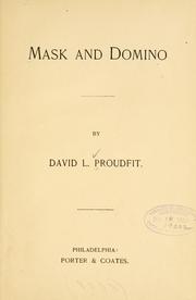 Cover of: Mask and domino