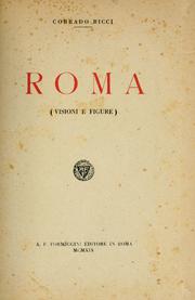 Cover of: Roma (visioni e figure)