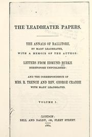 The Leadbeater papers