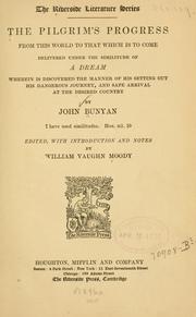 Cover of: The pilgrim's progress by John Bunyan