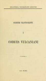 Cover of: Codices manuscripti.: [Ededit P.C. Molhuysen.]